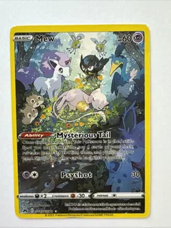 [NM] Pokemon TCG Mew GG10/GG70 Crown Zenith Galarian Gallery (Sleeping Mew) NM - Image 1