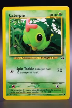 Pokemon - Caterpie - 53/75 - Neo Discovery COMMON Near Mint WOTC - Image 1