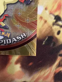 Rapidash #78 Topps 2000 Chrome holo Pokemon Card - EXCELLENT CONDITION! - Image 4