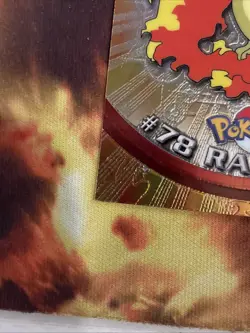 Rapidash #78 Topps 2000 Chrome holo Pokemon Card - EXCELLENT CONDITION! - Image 5