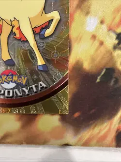 Pokemon 2000 Topps Chrome Ponyta #77 NM Condition, TV Series 1, Chrome holo - Image 4