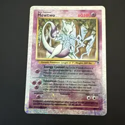 Reverse Holo Rare Mewtwo Legendary Collection 29/110 Pokemon TCG Nintendo - Image 1