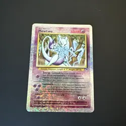 Reverse Holo Rare Mewtwo Legendary Collection 29/110 Pokemon TCG Nintendo - Image 2