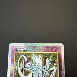 Reverse Holo Rare Mewtwo Legendary Collection 29/110 Pokemon TCG Nintendo - Image 4