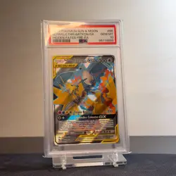 Pokemon Sulfura, Electhor & Artikodin GX 66/68 PSA 10 FR 2019 Destinees occultes - Image 3