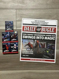 SDCC 2025 Magic The Gathering Spider-Man Welcome Deck COMPLETE SET & Play Mat - Image 1