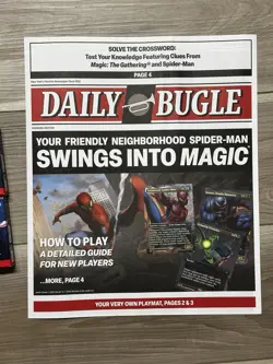 SDCC 2025 Magic The Gathering Spider-Man Welcome Deck COMPLETE SET & Play Mat - Image 4