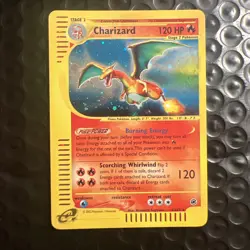 Pokemon TCG Charizard Expedition Holo Card 6/165 E Series E Reader - Image 2