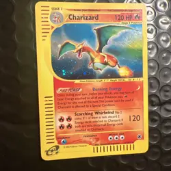 Pokemon TCG Charizard Expedition Holo Card 6/165 E Series E Reader - Image 4
