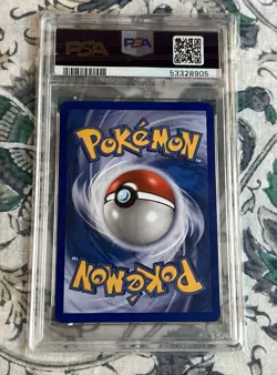 2006 Pokemon EX Magneton Legend Maker 22/92 Reverse Foil Holo Stamped Rare PSA 9 - Image 2