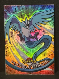 Articuno #144 Rainbow Foil Pokemon Topps 2000 Series 3 - Image 3