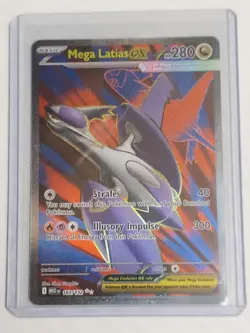 Pokemon TCG Ultra Rare Mega Latias EX #163/132 Mega Evolution - Image 3