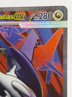 Pokemon TCG Ultra Rare Mega Latias EX #163/132 Mega Evolution - Image 5
