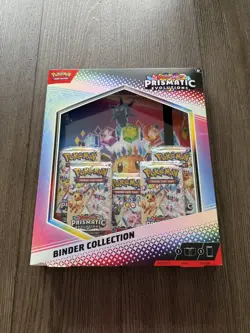 Pokemon TCG: Scarlet & Violet Prismatic Evolutions Binder Collection New Sealed - Image 1
