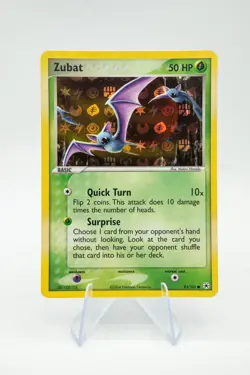 Zubat - 83/101 - Pokemon Hidden Legends Reverse Holo Rare LP+ NM- - Image 1