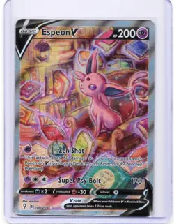 Espeon V Alt Art 180/203 Evolving Skies 2021 Pokemon Card NM English - Image 1