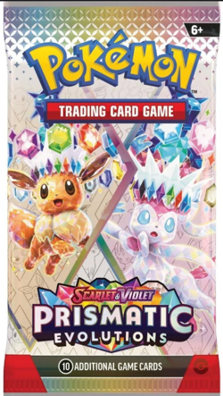 1 X Pokemon TCG Prismatic Evolutions Booster Pack - New & Sealed - Image 1