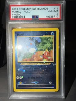 2001 Pokemon Southern Islands Marilu- Holo Promo English NM-MT 8 - Image 2