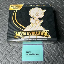 Pokemon TCG Mega Evolution Elite Trainer Gardevoir ETB Box Scarlet Violet SEALED - Image 1