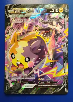Pokemon Marnie's Morpeko V-Union SWSH 289 Jumbo Card - Image 1