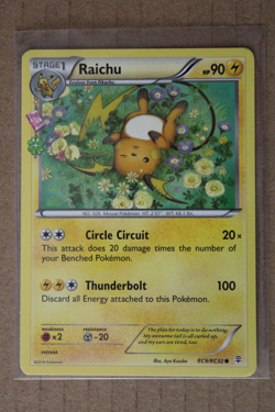 Pokemon TCG Raichu RC9-32 Generations: Radiant Collection Regular - Image 1