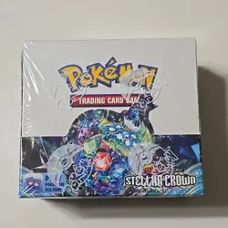Pokemon TCG Stellar Crown Booster Box (Factory Sealed) - Image 1