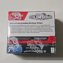 Pokemon TCG Stellar Crown Booster Box (Factory Sealed) - Image 3