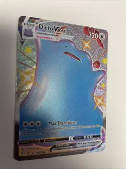 Pokemon TCG Ditto VMAX Shining Fates SV119/SV122 Holo Shiny Holo NM Free Ship - Image 2