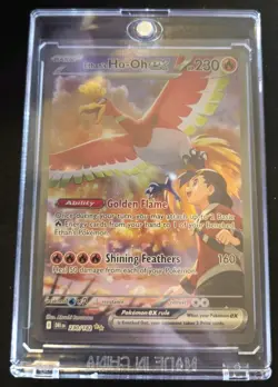 Ethan's Ho-Oh EX 230/182 Special Illustration Rare Destined Rivals Pokemon TCG - Image 1