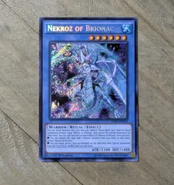 Yugioh 2015 Nekroz of Brionac THSF-EN014 Secret Rare 1st Ed NM - Image 1