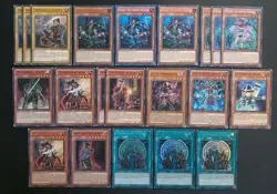 Lotto yugioh deck Sei Samurai Kizaru Hatsume Uniti Nisashi Consigliere di Shien - Image 1
