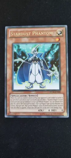 Stardust Phantom - Yugioh TCC - Rare - LP - Unlimited Edition - Free UK P&P - Image 1