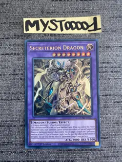 Carte Yu-gi-oh! Secreterion Dragon DUAD-EN037 Ultra Rare Anglais - Image 1
