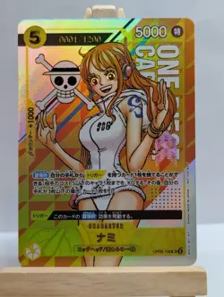 Custom Fan Art Nami High Quality Custom Card Textured Finish OP06-106 - Image 1