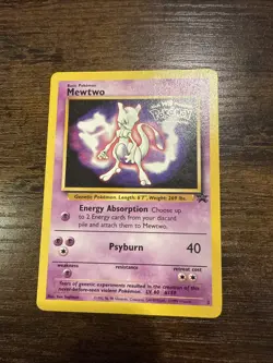 Mewtwo (Movie Promo) 3/53 Promo WoTC Promo Pokemon Card Lp/mp - Image 1