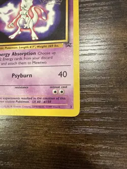 Mewtwo (Movie Promo) 3/53 Promo WoTC Promo Pokemon Card Lp/mp - Image 2