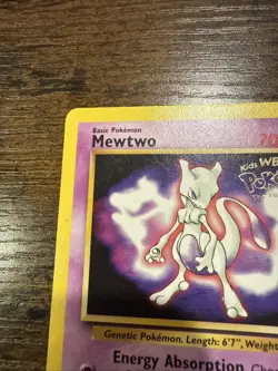 Mewtwo (Movie Promo) 3/53 Promo WoTC Promo Pokemon Card Lp/mp - Image 4