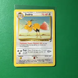 Pokemon Card Dodrio 37/130 Base Set 2 Vintage WOTC LP 2000 - Image 1