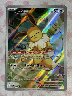 Eevee - 173 (Pokemon Center Exclusive) 173 Sv: Scarlet & Violet Promo Cards Holo - Image 1