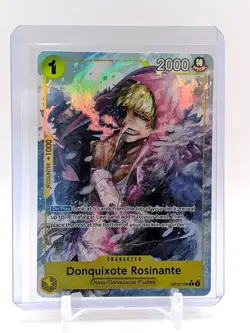 Donquixote Rosinante Alt Art OP12-108 NM One Piece Card Game English - Image 1