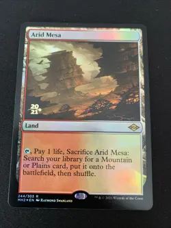 Arid Mesa Prerelease Cards Foil - Image 1