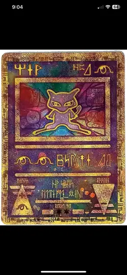Sealed Ancient Mew Pokemon TCG 2000 Movie Promo Holo Foil Card WOTC - Image 3