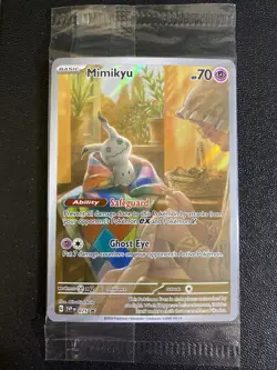 Mimikyu Illistration Rare 075 SEALED Promo Pokemon Card NM - Image 1
