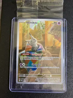Mimikyu Illistration Rare 075 SEALED Promo Pokemon Card NM - Image 3
