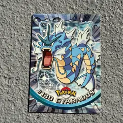 Gyarados #130 Pokemon Topps Card TV Animation Series Non Holo Blue Logo - Image 1