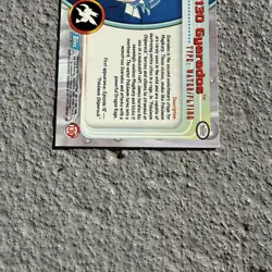 Gyarados #130 Pokemon Topps Card TV Animation Series Non Holo Blue Logo - Image 4