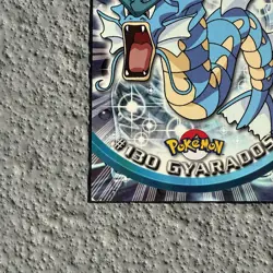 Gyarados #130 Pokemon Topps Card TV Animation Series Non Holo Blue Logo - Image 5