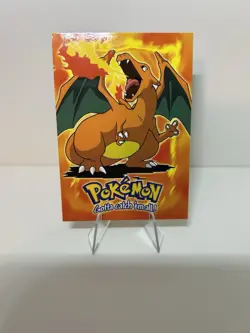 Topps Charizard Pokemon Card #6 1999 TV Animation Edition Series 1 Rare (NM) - Image 1