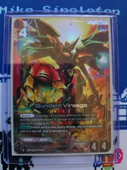 Gundam Card Game Gundam Virsago Alt Art GD02-037 LR+ Near Mint Rare - Image 1