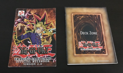Starter Deck Yugi Official Rule Book Game Mat Deck Zone No Cards 1996 - Image 1